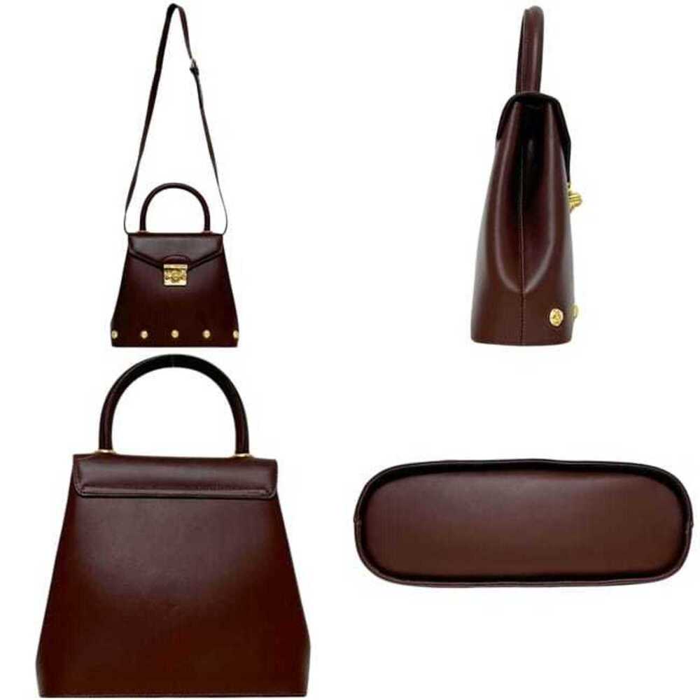 Salvatore Ferragamo Handbag 2-way Shoulder Bag DQ21 1668 Leather Brown Women's - Picture 2 of 10